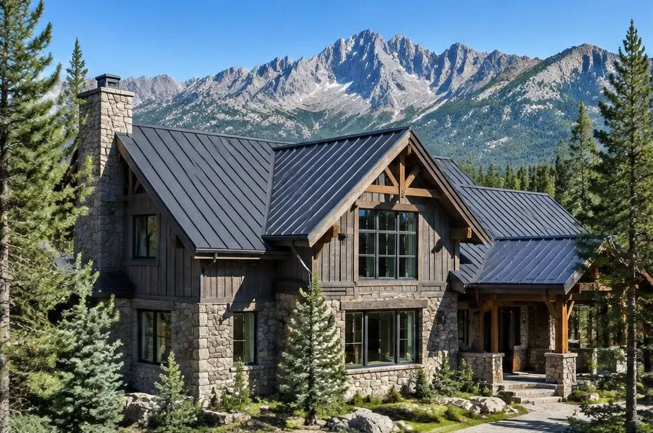 Roofing and home architecture suited to Estes Park CO
