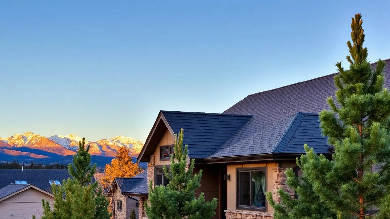 Home with a new Weddle & Sons roof in Denver, CO