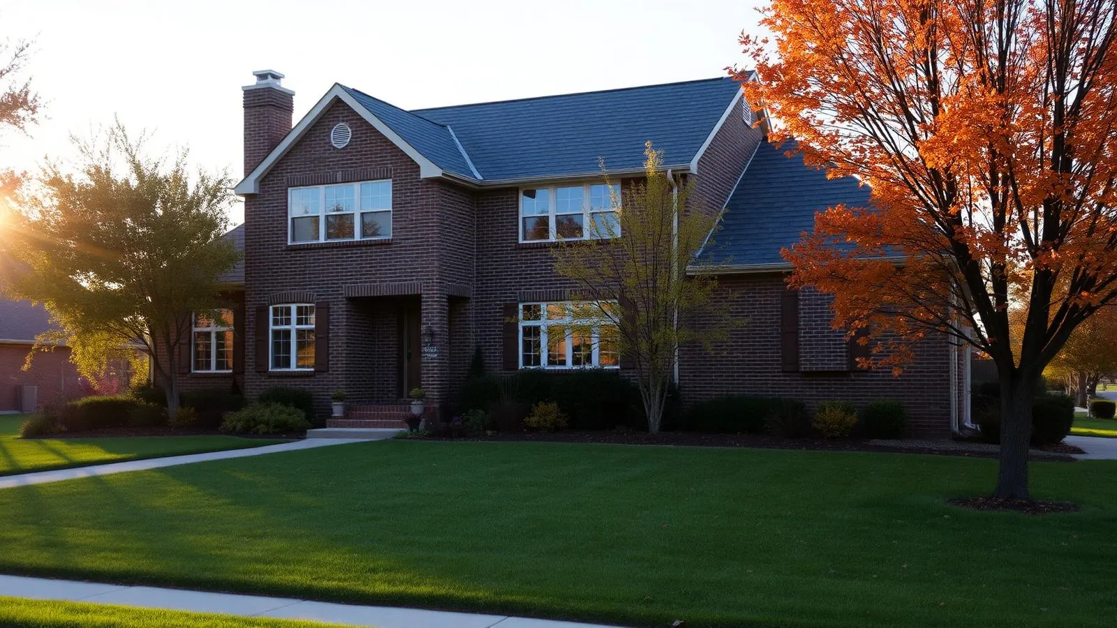 Home with a new Weddle & Sons roof in Lincoln, NE