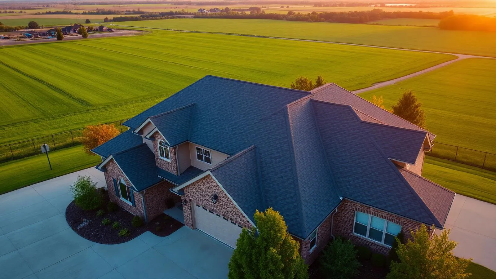 Home with a new Weddle & Sons roof in Manhattan, KS