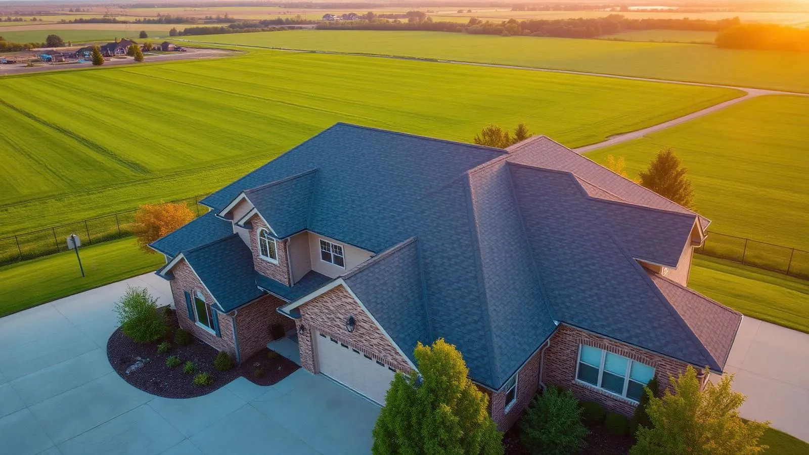 Home with a new Weddle & Sons roof in Manhattan, KS