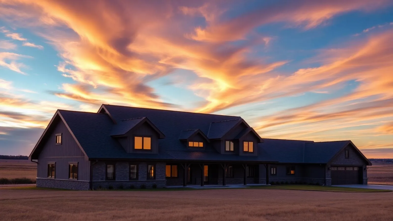 Home with a new Weddle & Sons roof in Omaha, NE