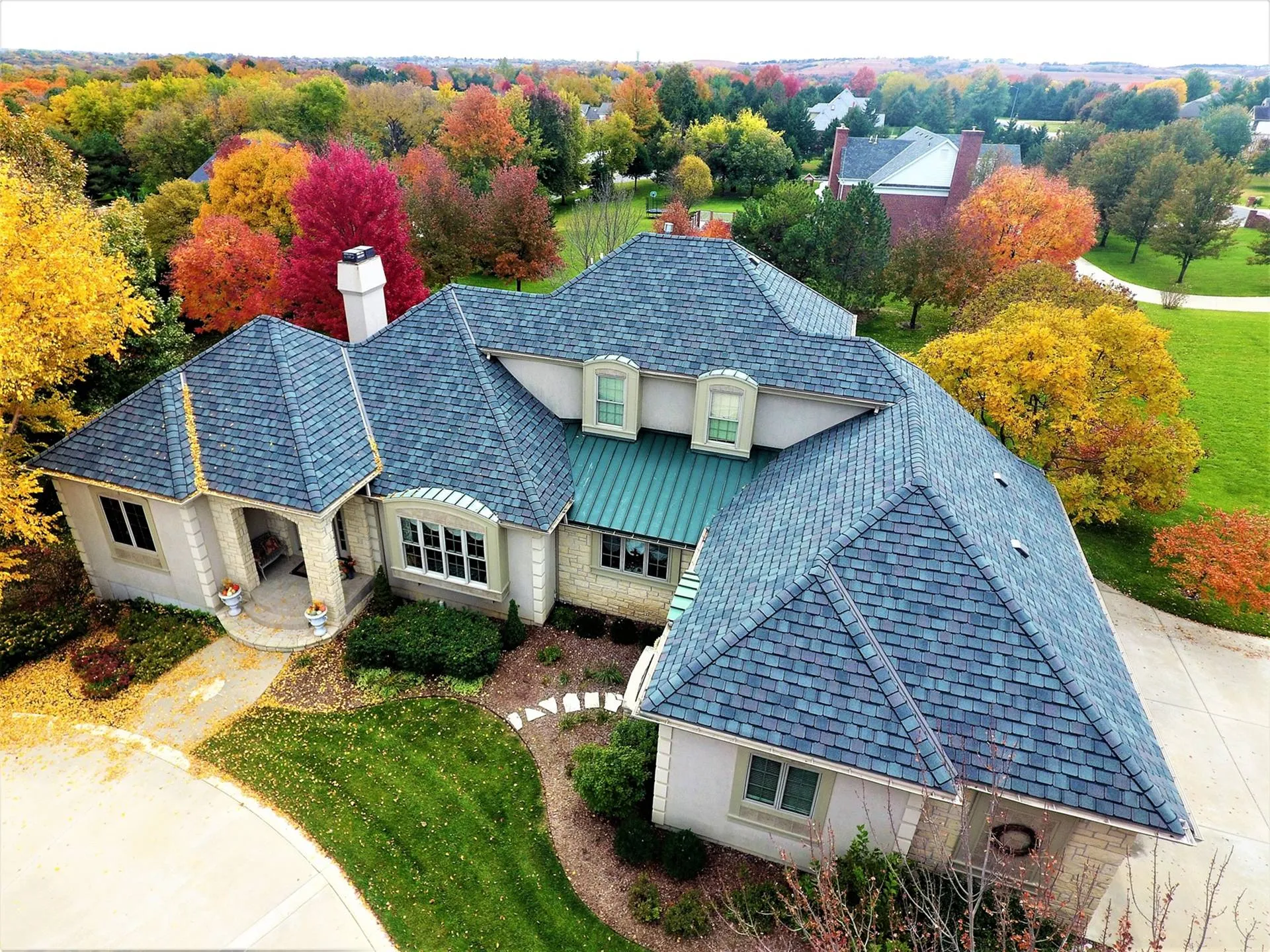 Beautiful residential home with new architectural shingle roof