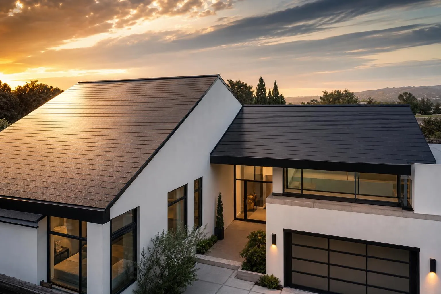Tesla Solar Roof installed by Weddle & Sons