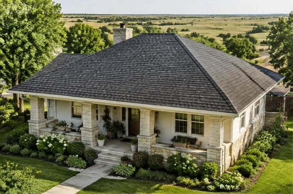 Roofing and home architecture suited to Manhattan KS